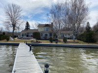 Chalet d'été au bord du Lac St-François à louer