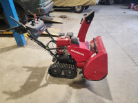 Honda HSS724A snow blower.  Dual stage 24"  with tracks.