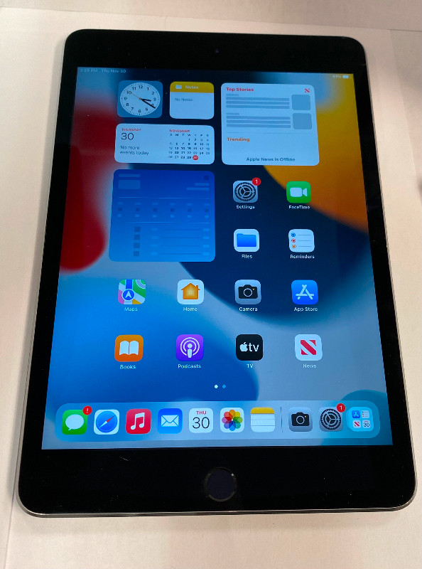 iPad Mini 4 Silver 128gb in iPads & Tablets in Winnipeg