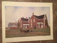 Art - “Sir Frederick Banting Homestead” signed & numbered