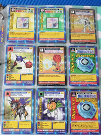 Digimon Digital Monsters 1st Edition 1999 cards LP / NM - 2/3