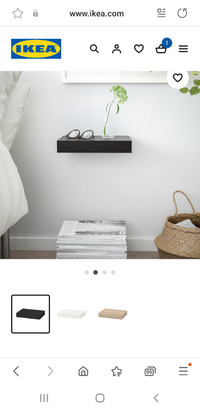 Brand new ikea LACK floating shelf