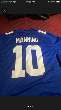 Giants jersey manning 