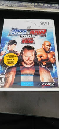 Smack vs Raw 2008 Wii