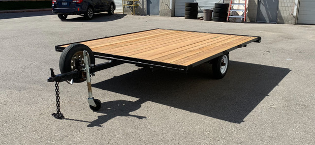 8’x10’ flat bed utility trailer / double atv trailer.  in Other in Markham / York Region