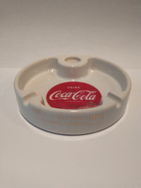 1950s Drink Coca-Cola porcelain Ashtray