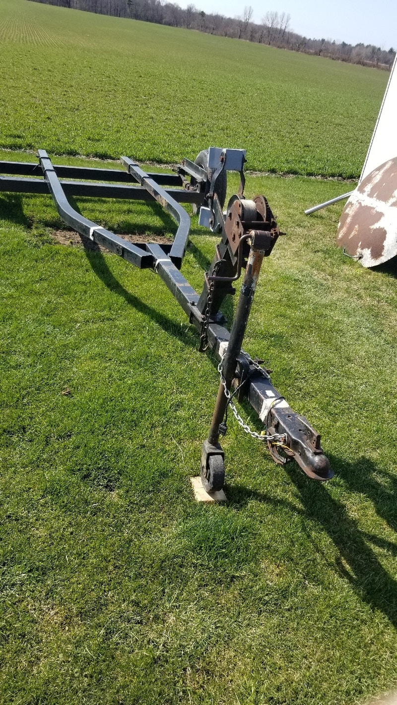 Boat trailer frame ( no axle ) Boat Parts, Trailers & Accessories