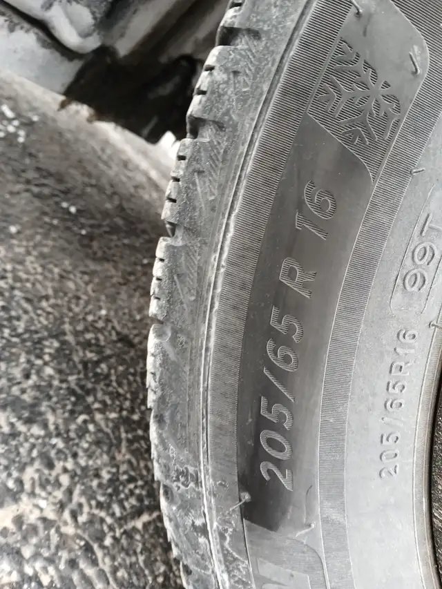 Michelin 205 65 16 X ICE Camry winter rims in Tires & Rims in Bedford - Image 4