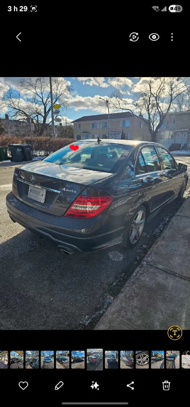 Mercedes-Benz c250 2012 4matic  in Cars & Trucks in City of Montréal - Image 6