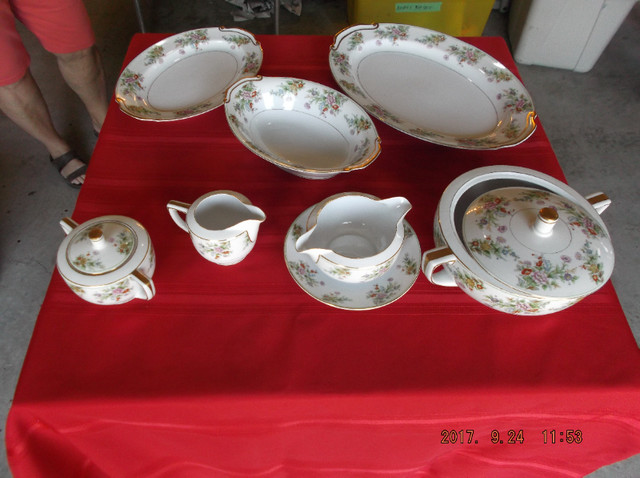 KYOTO (JAPAN) complete dish set - September pattern in Arts & Collectibles in Whitehorse