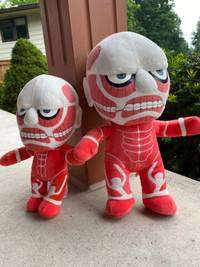 Attack on titan plush