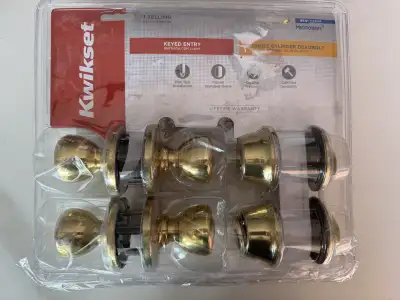 Kwikset Door Knob and Deadbolt, View more