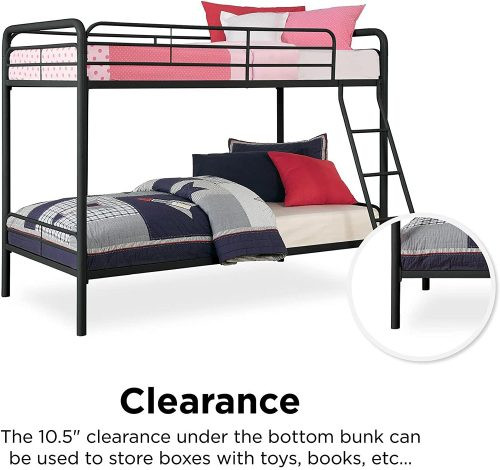NEW TWIN OVER TWIN METAL FRAME BUNK BED 666931 in Beds & Mattresses in Regina - Image 3