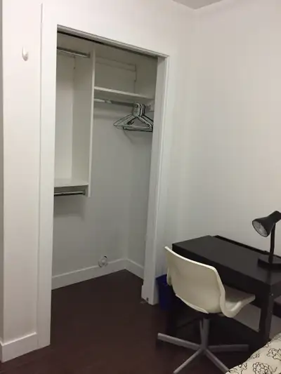 Looking for female roommate, this a female shared space! Room for Rent •Room with bed, desk, and clo...