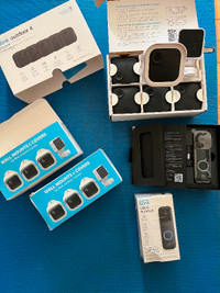 5 Camera Blink Outdoor kit plus doorbell