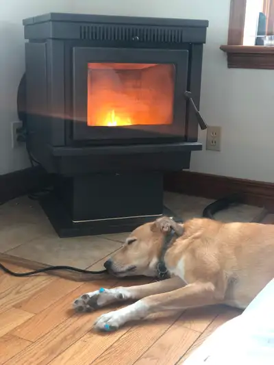 Used Warnock Hersey pellet stove in good condition. Runs well.