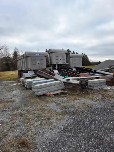 Only three out of five left. 2007 Tri-Axle pony pup trailers for sale. Asking 15-19K. They are not s...