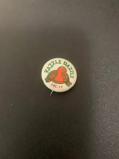 RAZZLE DAZZLE CBC TV SHOW PIN- CIRCA 1960'S-VINTAGE, View more