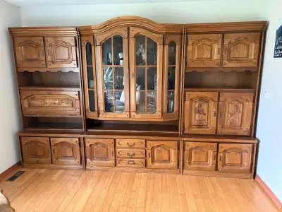 Stunning Vintage European Hutch , View more