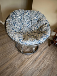 Papasan Chair with cushion 