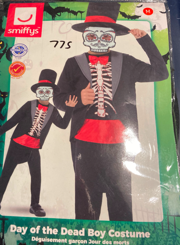 Boys Day of the Dead Costume