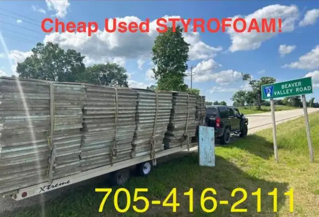 •Blue or Pink 3” thick R-15 Styrofoam 4 Radiant Floors Concrete! in Floors & Walls in Owen Sound - Image 5