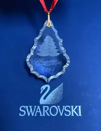 SWAROVSKI Crystal 14K GOLD-FILLED 1996 CADILLAC Ornament