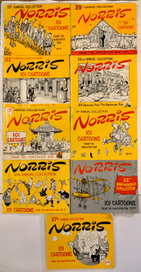 Norris Annual Cartoon Collections (19 20 21 22 23 24 25 26 27)