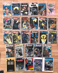  VINTAGE 1980s DC COMICS BATMAN LOT of 28 Issues Rare
