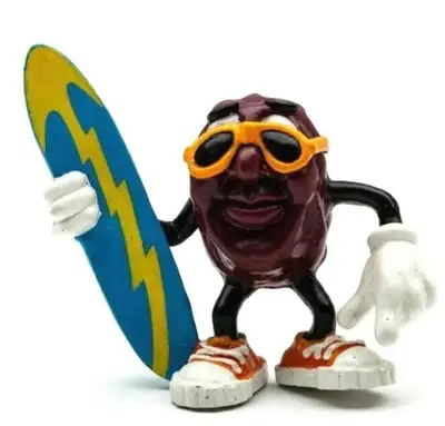 * CALIFORNIA RAISINS MOTOWN MUSIC BAND ~ VINTAGE '86 CARTOON TOY, View more