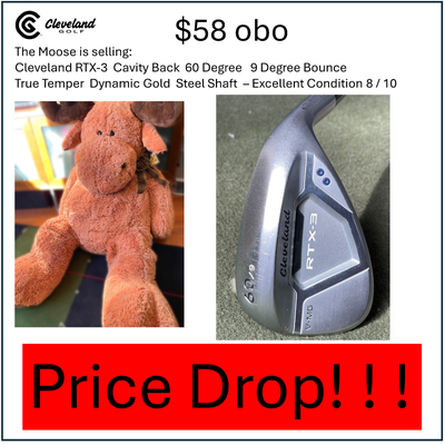 Cleveland Golf RTX-3 Wedge 60 Degree (9 degree bounce), View more