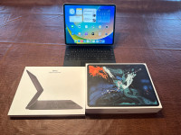 iPad Pro 12.9 3rd generation with keyboard case