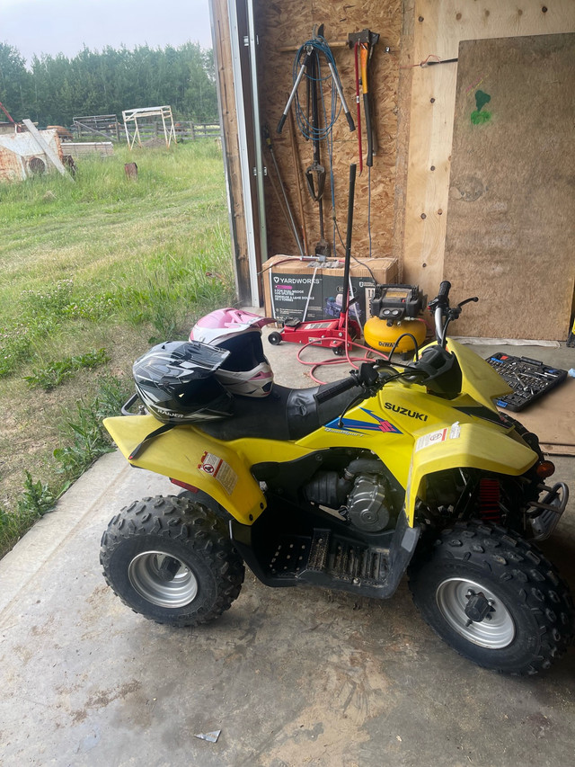 2020 Suzuki 90 youth quad/atv in ATVs in Strathcona County - Image 3