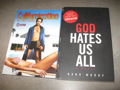 Californication- Season 1 (2 DVDs) & Hank Moody Book - $8 lot, View more