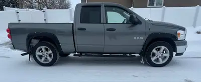 - - - - - 2008 RAM 1500 QUAD CAB 4X4 - - SLT - PKG = = STORM GREY / GREY CLOTH PKG = = ** SOME other...