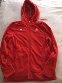 Adidas Canadian Olympic Games Fleece Jacket (size XL)