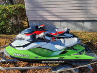 2013 GTI130 and 2013 Wake 155 with double trailer