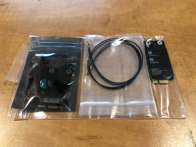 APPLE MAC PRO 4,1 + 5,1 A1289 = BLUETOOTH + WIFI UPGRADE KIT dans Composants de système  à Laval/Rive Nord - Image 3