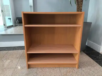Solid Wooden Bookshelf – Like New! , View more