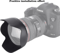 Camera Mount Lens Hood EW-83H Plastic Black for EF 24-105mm