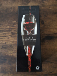 NEW Magic Decanter Essential Red Wine Aerator & Stand
