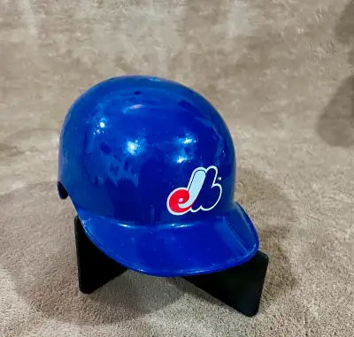 MONTREAL EXPOS AUTHENTIC RIDDELL MINI HELMET with STAND, View more