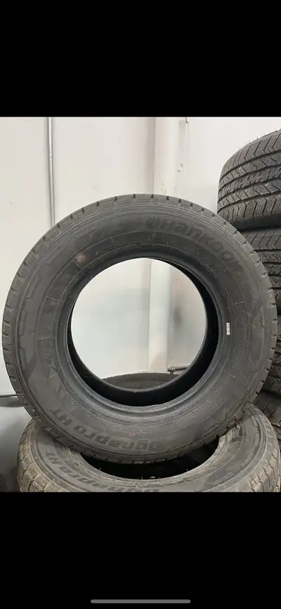 Brand new set of 6 LT Hankook Dynapro HT All Weather Rated. $110 each no tax. Check out my other tir...