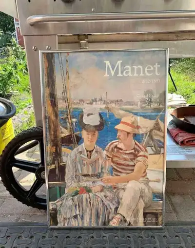Manet Print 1983 original, View more