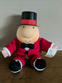 Ziggy 6" plush with top hat and tuxedo 1995 Carlton Cards