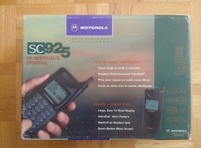 NEW OPEN BOX Motorola SC925 Cell Phone Mobile Phone Vintage, View more