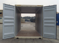 20' Standard Double Door NEW Container - BEIGE  - COD
