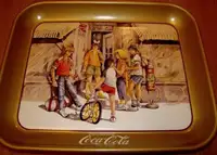 antique  cabaret coca cola authentique jolie 1984 style antique