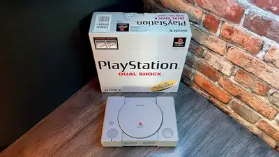 PS1 Console complete in the box , View more