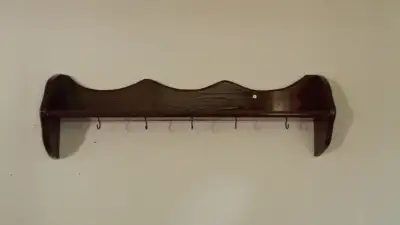 brown shelves, View more